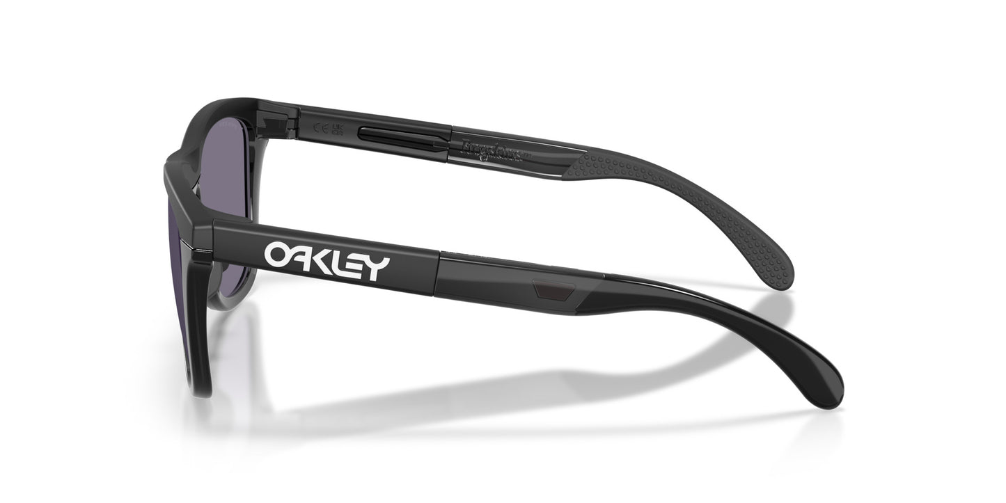 OAKLEY FROGSKINS RANGE XL MATTE BLACK SUNGLASSES w/ PRIZM GREY