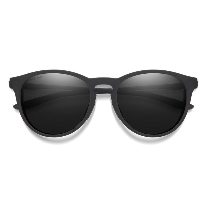SMITH WANDER MATTE BLK SUNGLASSES w/ CP PLR BLK