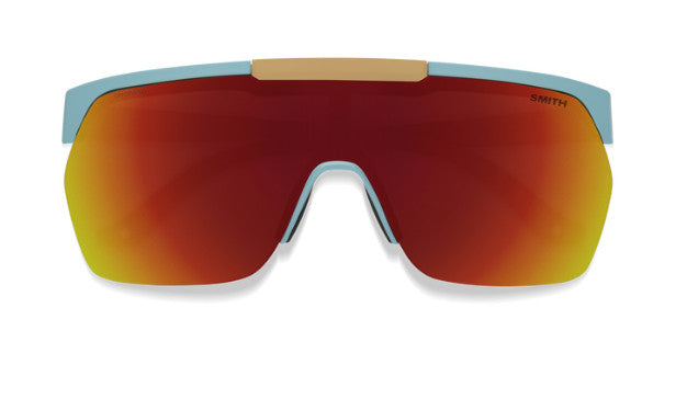 SMITH XC MATTE STORM BRCH SUNGLASSES W/CP RED MIR