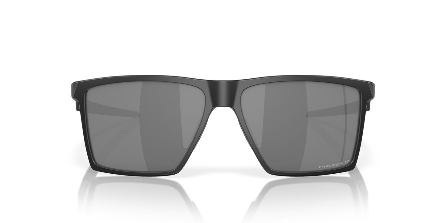 OAKLEY FUTURITY SUN SATIN BLACK SUNGLASSES w/ PRIZM BLACK PLRZD