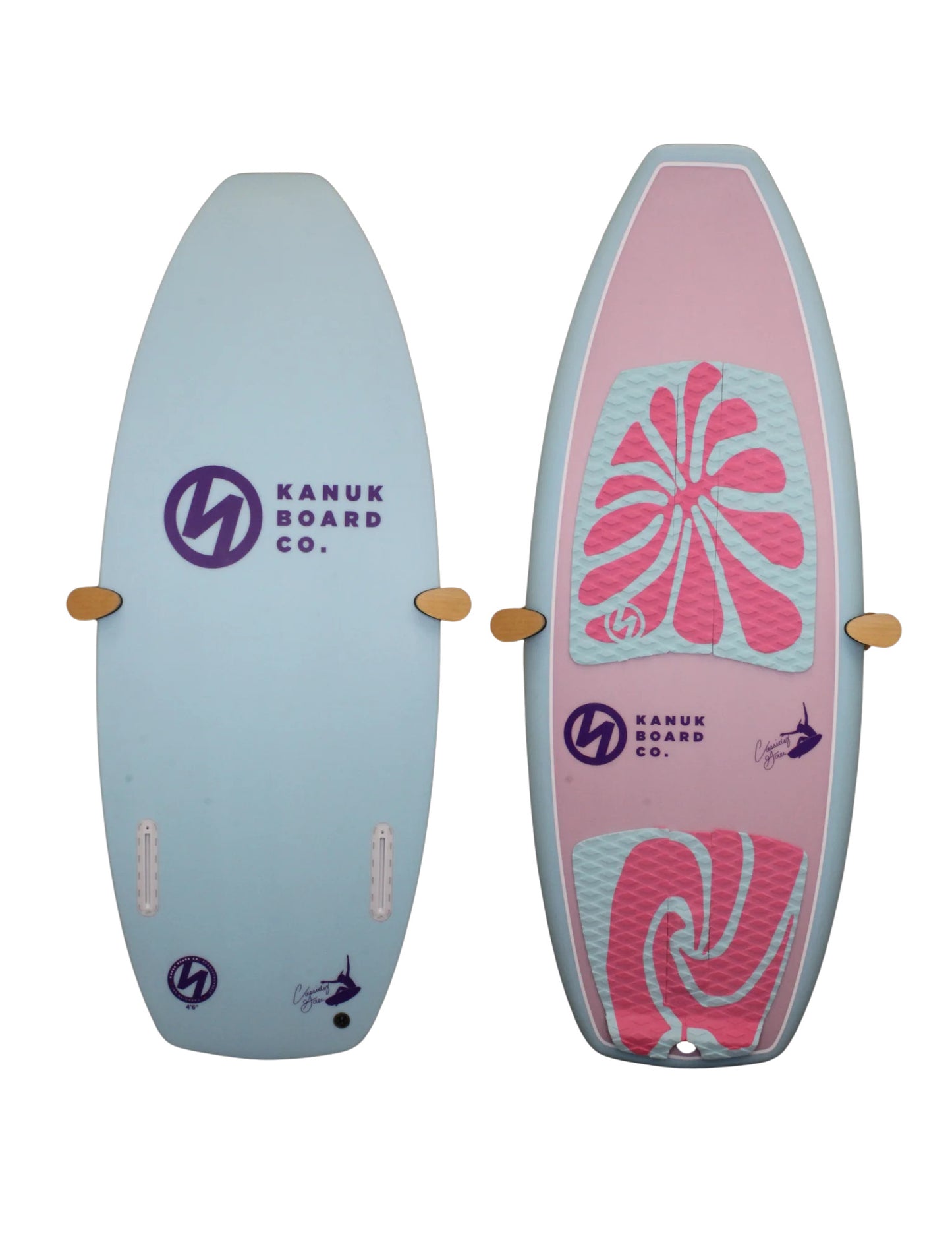2025 KANUK CASSIDY PRO WAKE SURF BOARD - ICE BLUE
