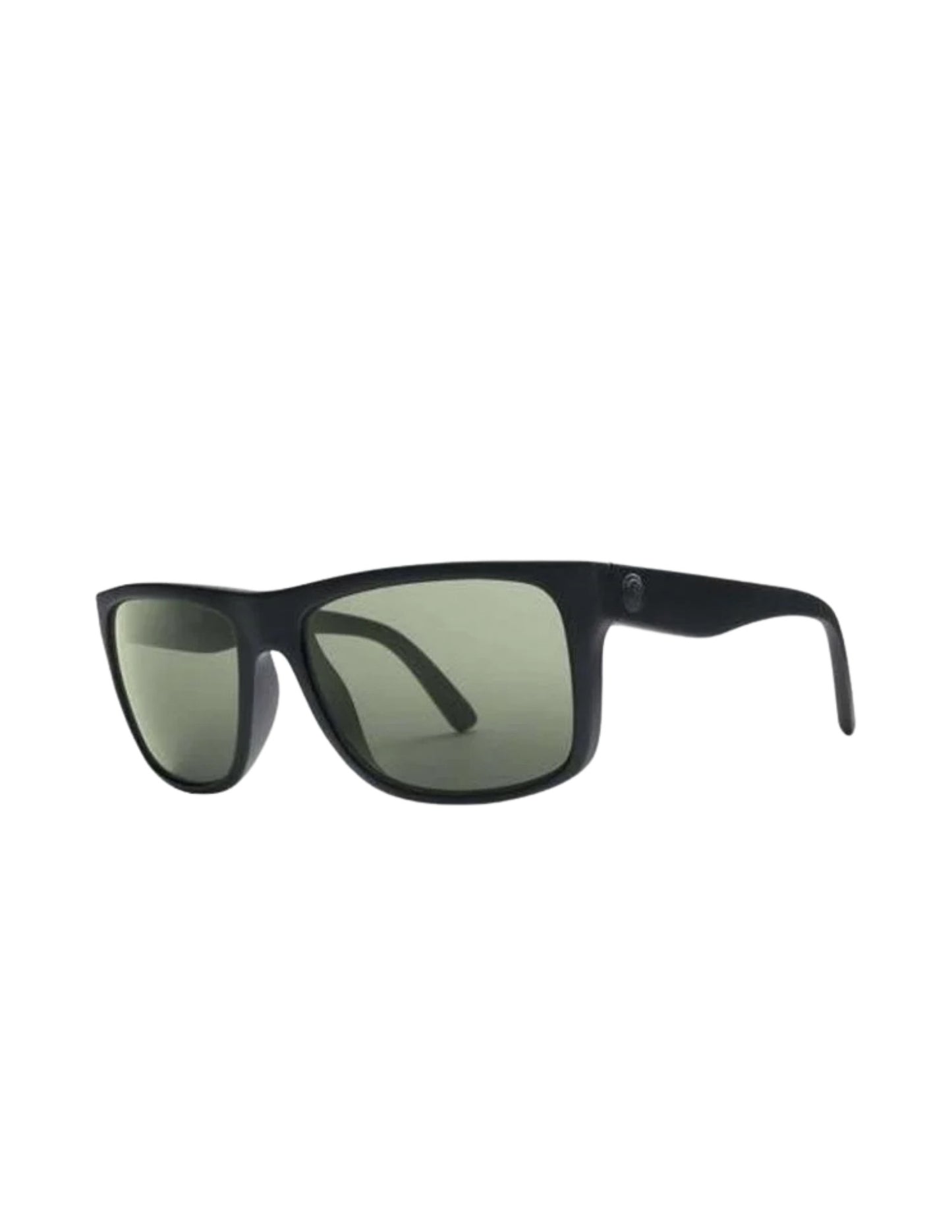 ELECTRIC SWINGARM XL MATTE BLACK SUNGLASSES w/ GRY PLR LENS