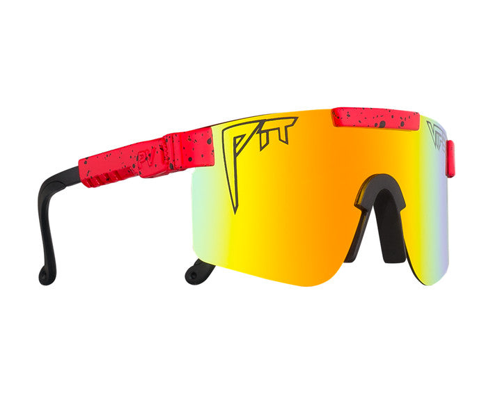 PIT VIPER THE HOTSHOT SINGLE WIDE POLARIZED SUNGLASSES