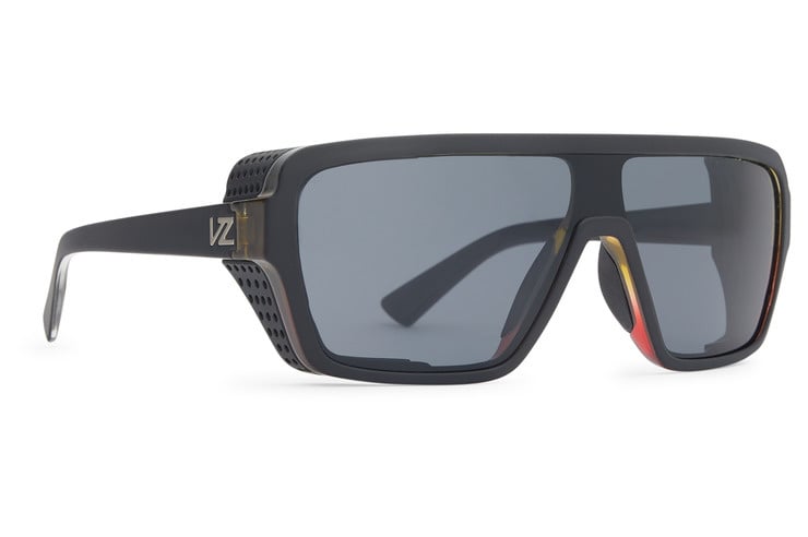 VONZIPPER DEFENDER VIBRATIONS SATIN SUNGLASSES w/ GRY LENS
