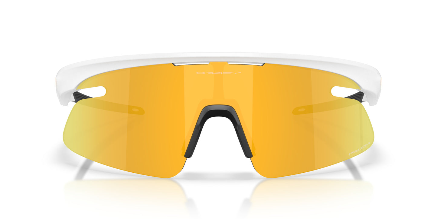OAKLEY RSLV LITE MATTE WHITE SUNGLASSES w/ PRIZM 24K