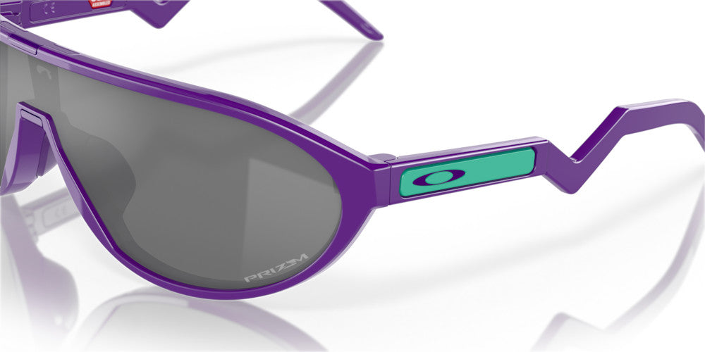 OAKLEY CMDN ELECTRIC PURP SUNGLASSES w/ PRIZM BLK LENS