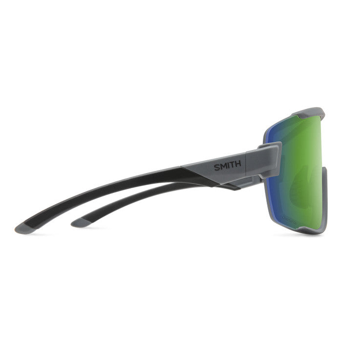 SMITH WILDCAT MATTE CMT SUNGLASSES W/PC GRN MIR