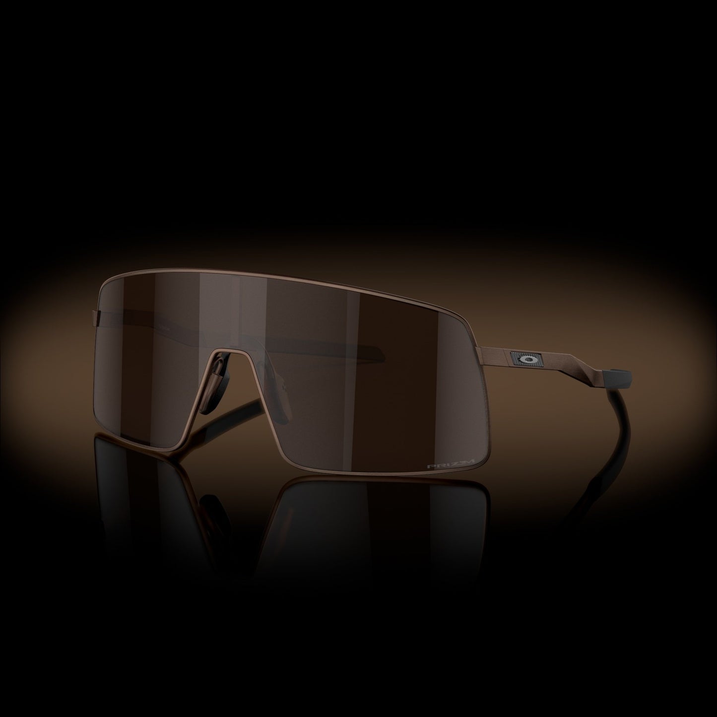 OAKLEY SUTRO TI SATIN TOAST SUNGLASSES W/PRIZM TUNG LENS