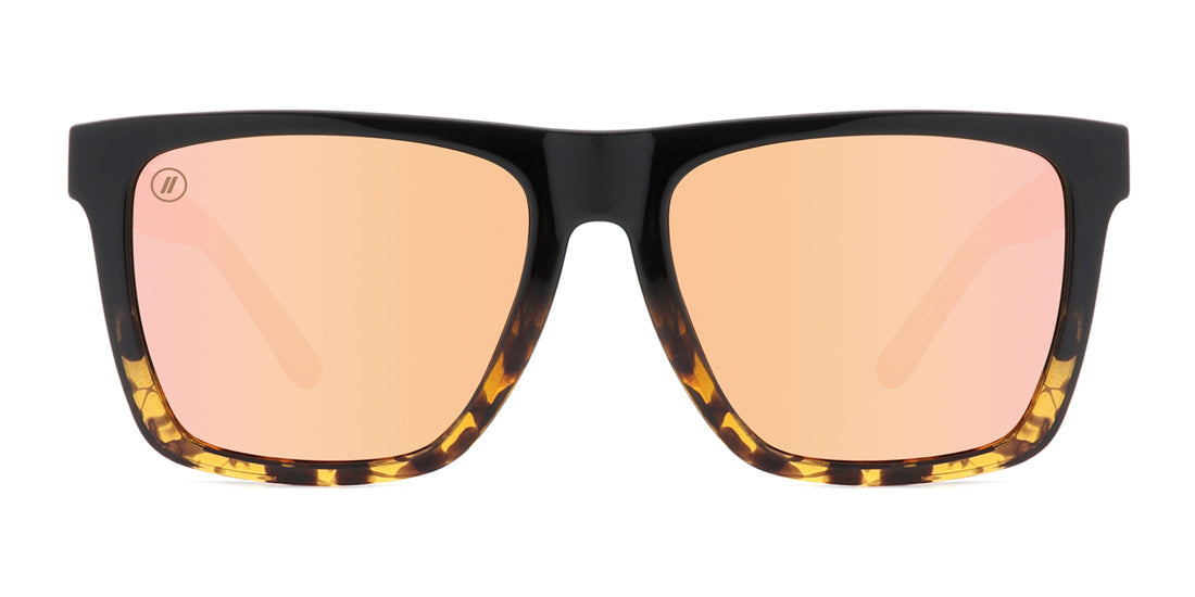 BLENDERS ROMEO SUNGLASSES WILD KIRRA w/ BROWN TORTOISE / PINK POLARIZED