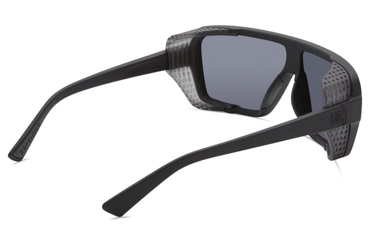 VONZIPPER DEFENDER BLACK SATIN SUNGLASSES w/ GRY LENS