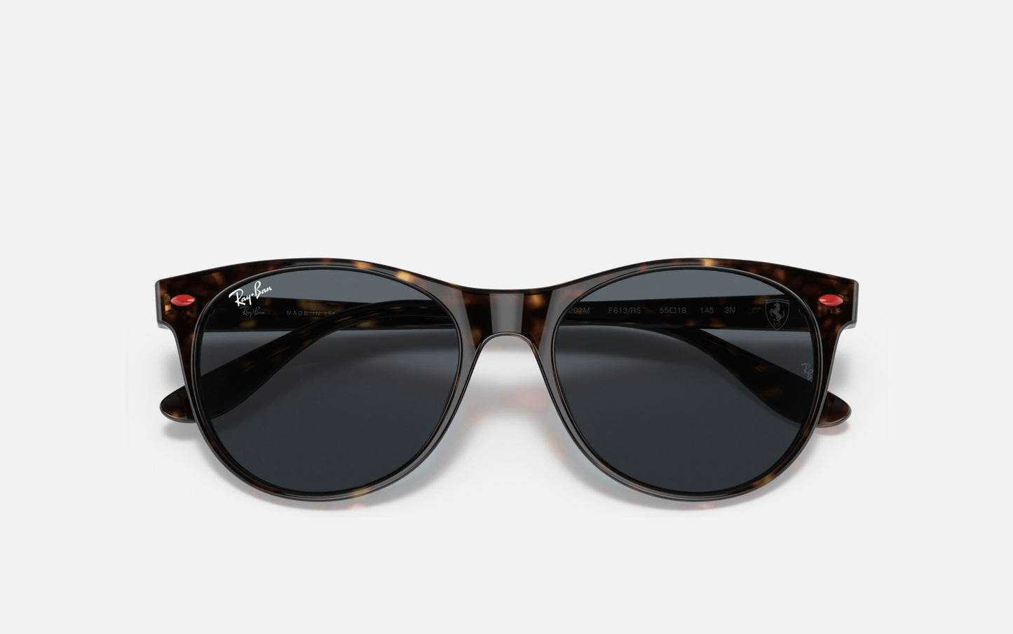 RAY-BAN FERRARI SUNGLASSES HAVANA w/ BLUE-GRY