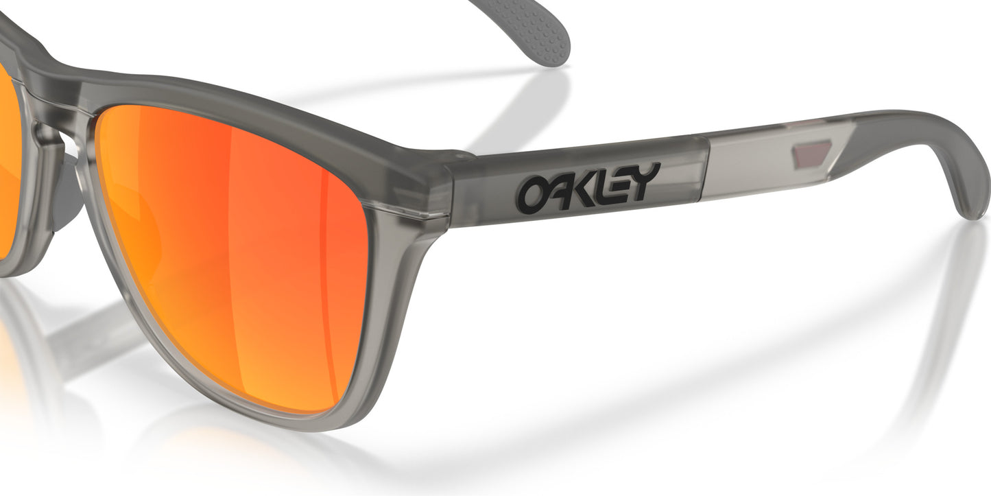 OAKLEY FROGSKINS RANGE XL GREY SMOKE SUNGLASSES w/ PRIZM RUBY