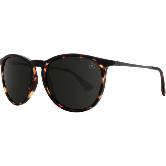 BLENDERS NORTH PARK VOLCANO JACK SUNGLASSES MATTE TORT w/ SMOKE PLR LENS