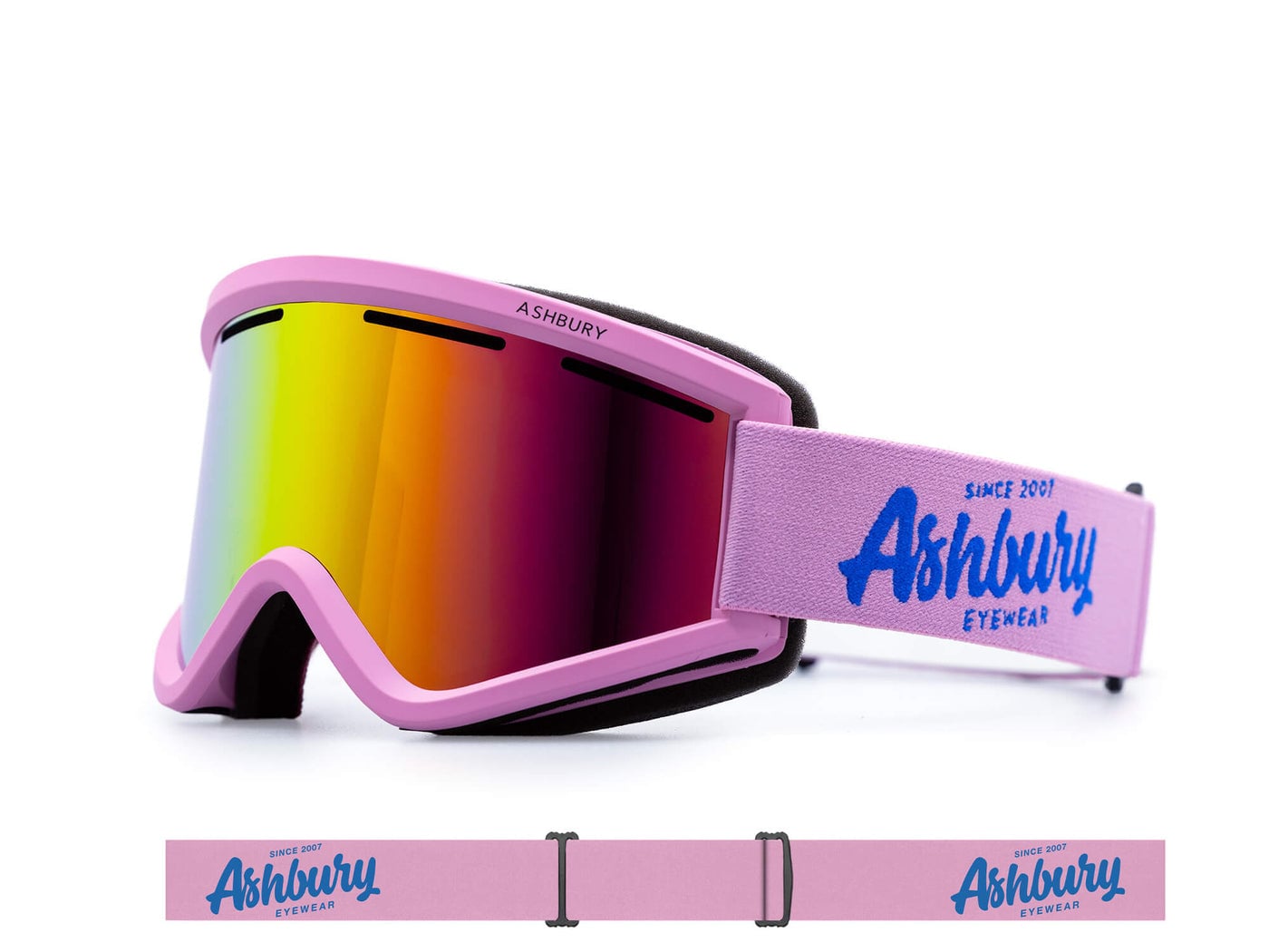 2026 ASHBURY BLACKBIRD GGL LEONARD w/ PINK MIRROR + YLW