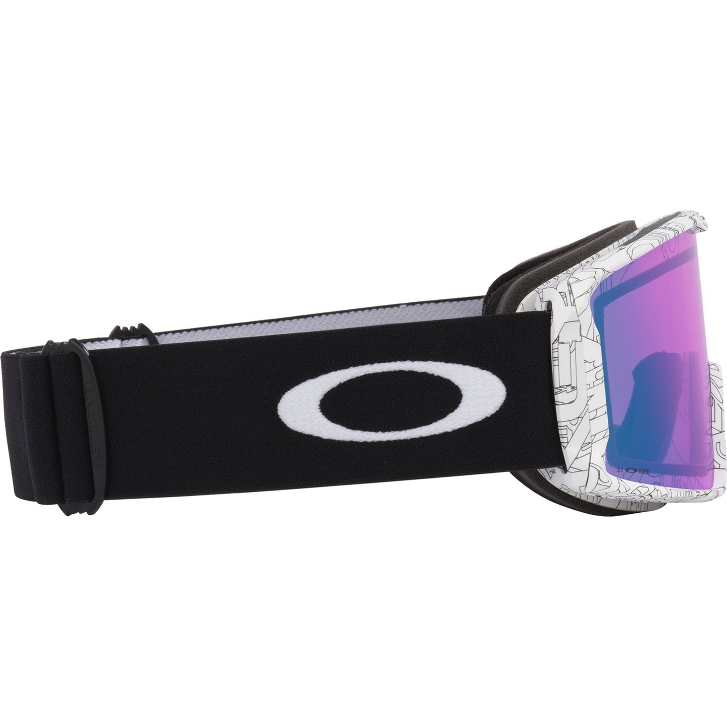 2026 OAKLEY LINE MINER L GGL MT WHT GHST TXT w/ PRZM ICED