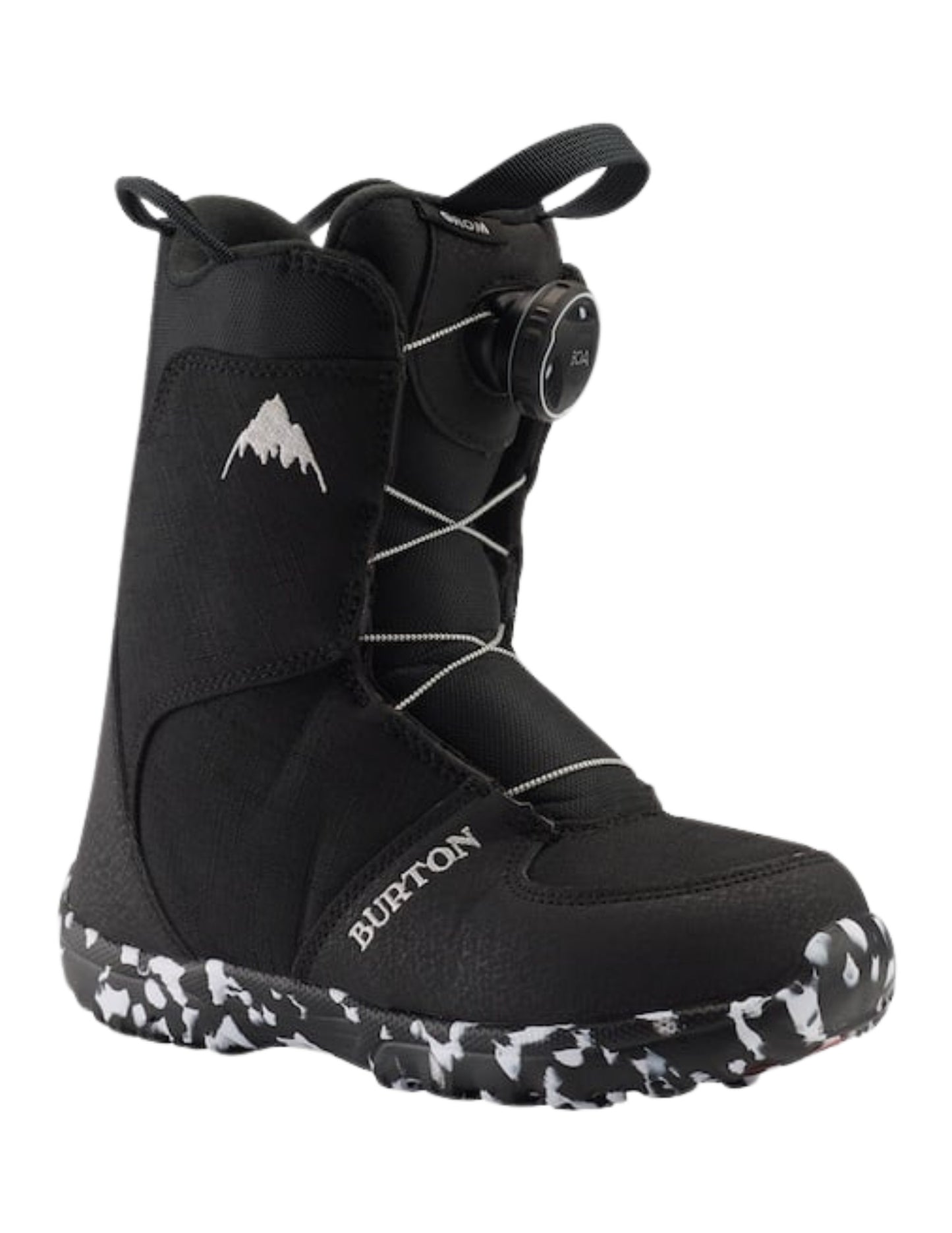 2023 BURTON KIDS GROM BOA SNOWBOARD BOOTS BLACK