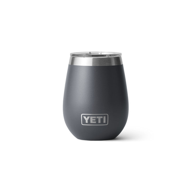 YETI RAMBLER 10oz WINE TUMBLER w/MAGSLIDER LID CHARCOAL