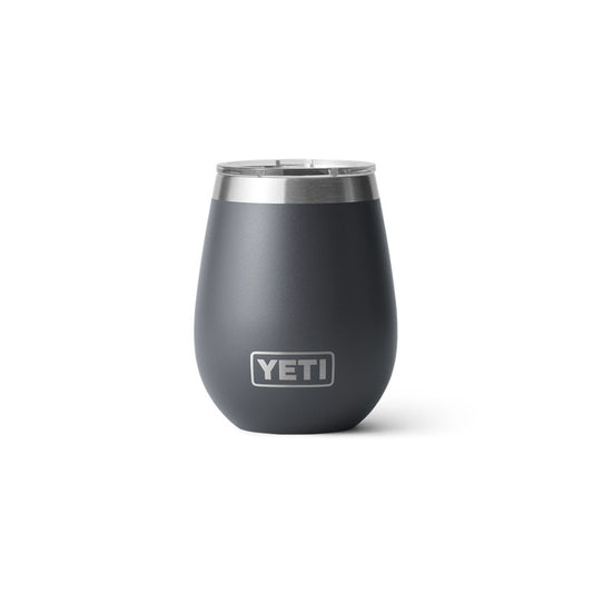 YETI RAMBLER 10oz WINE TUMBLER w/MAGSLIDER LID CHARCOAL