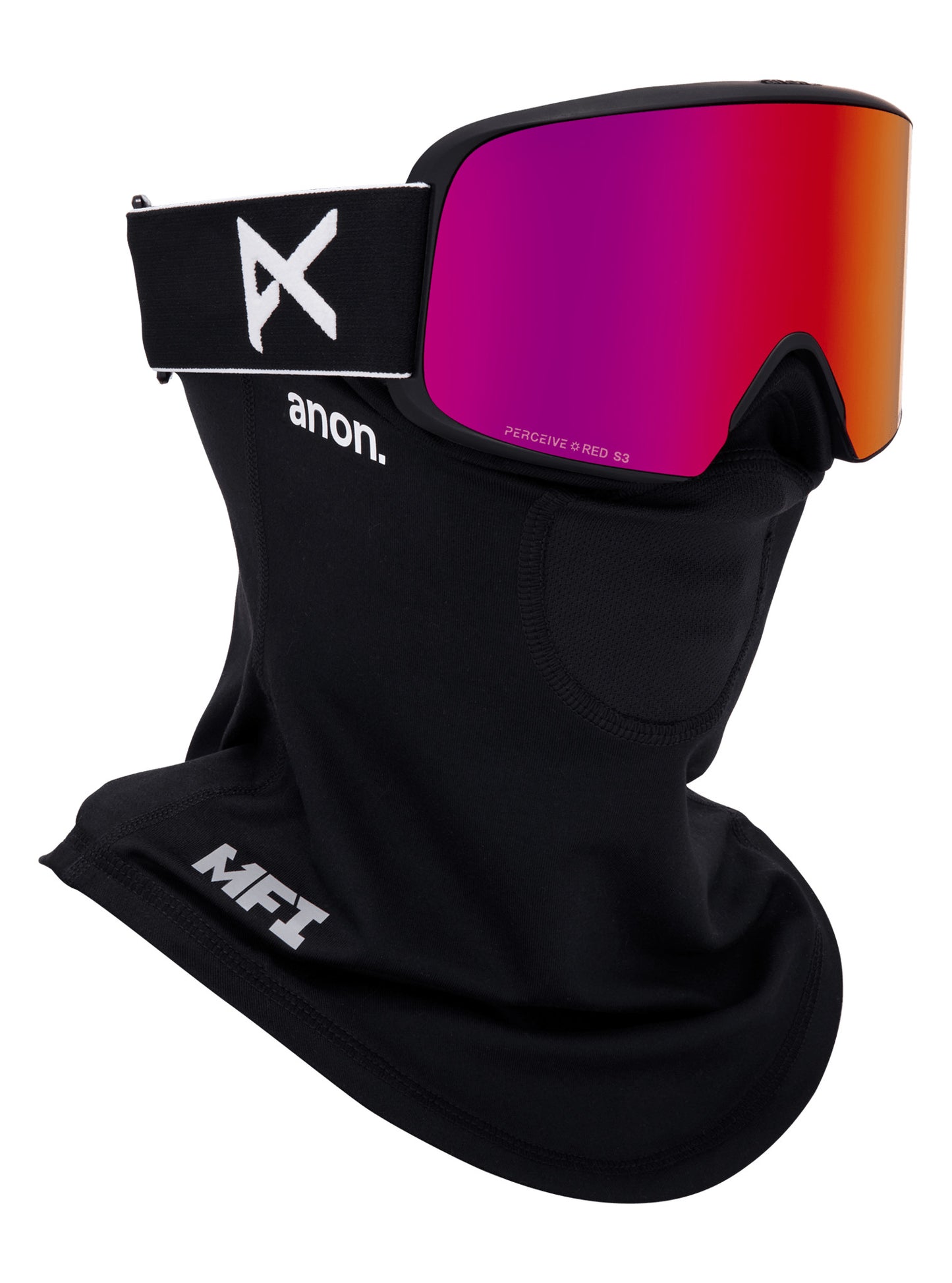 2026 ANON M6 GGL BLK w/  SUN RED + CLDY BRST + MFI