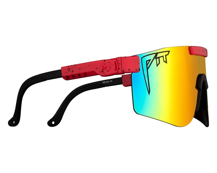 PIT VIPER THE HOTSHOT DOUBLE WIDE POLARIZED SUNGLASSES