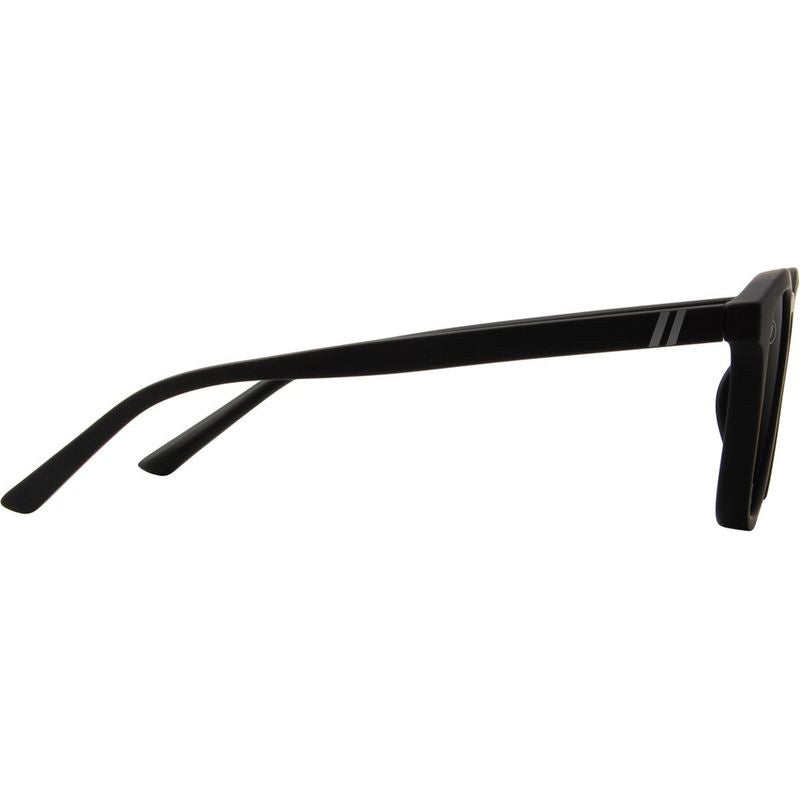 BLENDERS SYDNEY SOUL SINGER SUNGLASSES MATTE BLACK w/ SMOKE PLR LENS
