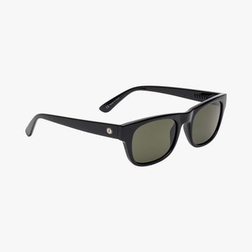 ELECTRIC POP GLOSS BLACK SUNGLASSES w/ GRY PLR LENS