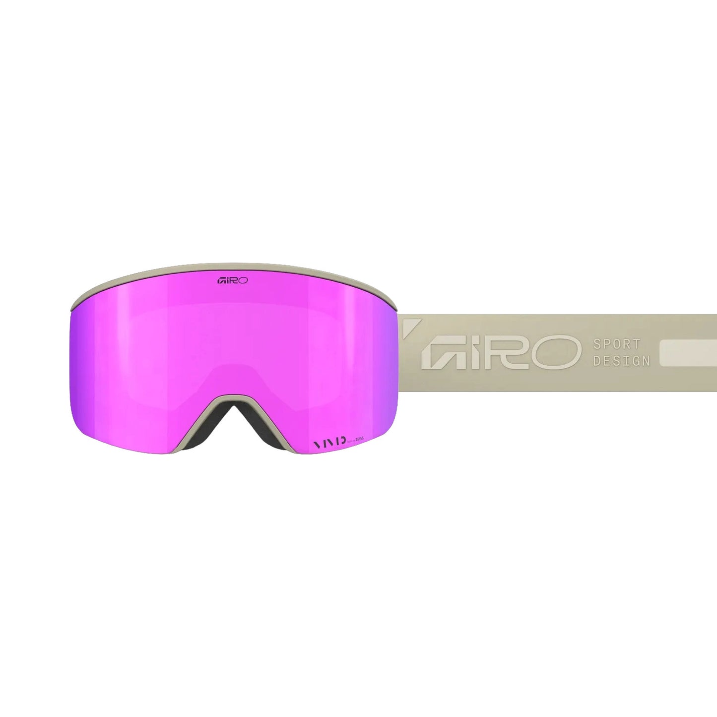 2026 GIRO WMNS ELLA GOGGLE STONE RAILS w/ V PINK + V INF