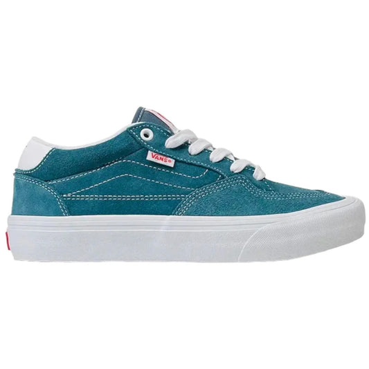 VANS MENS ROWAN SHOE SU23 (BLU) LEATHER BLUE