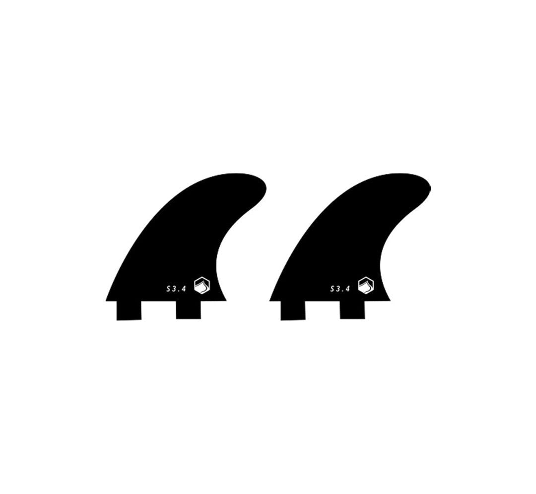 2022 LIQUID FORCE S3.4 SIDE FIN SET SMALL 2 FINS