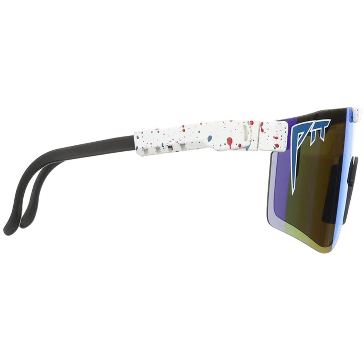 PIT VIPER THE ABSOLUTE FREEDOM POLARIZED DOUBLE WIDE SUNGLASSES