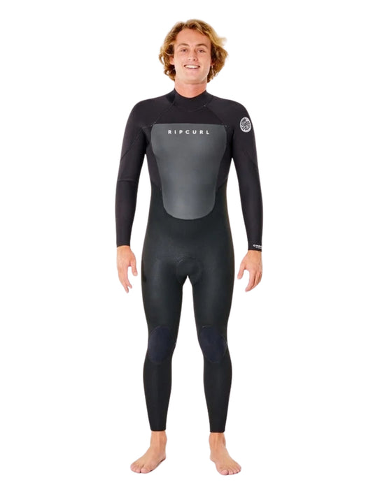 2021 RIP CURL MENS OMEGA 3/2 BACK ZIP STEAMER WET SUIT