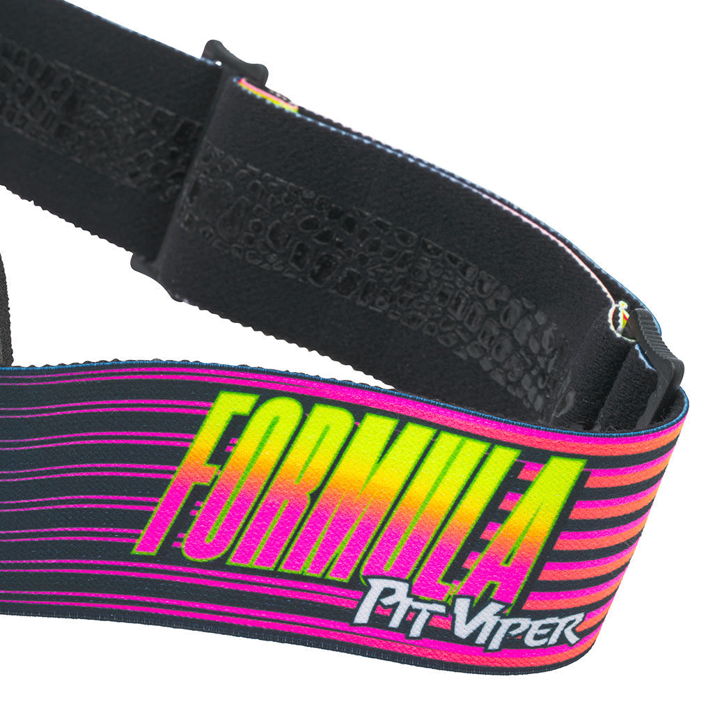 2026 PIT VIPER BACKSLAP LARGE GOGGLES THE FORMULA w/SMOKE