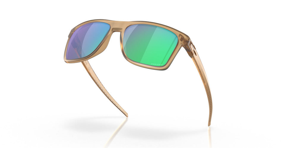 OAKLEY LEFFINGWELL MATTE SEPIA SUNGLASSES w/ PRIZM JADE LENS