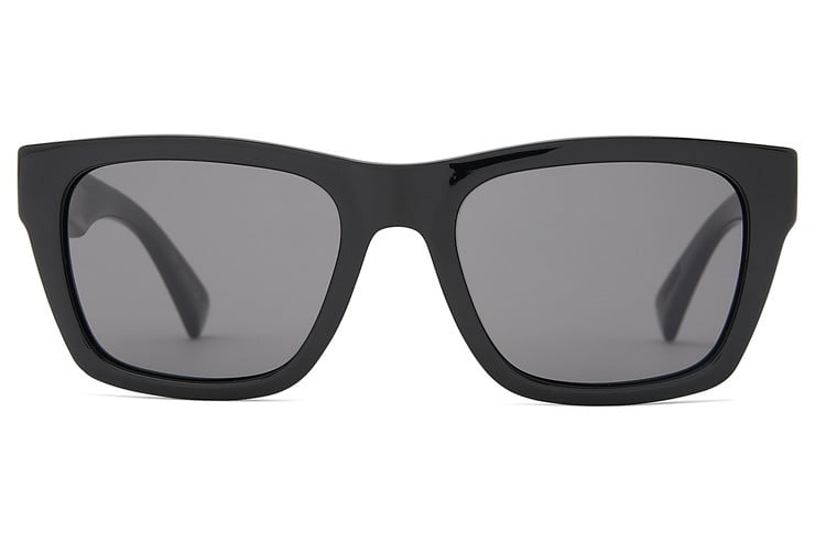 VONZIPPER MODE BLACK GLOSS SUNGLASSES w/ GRY LENS