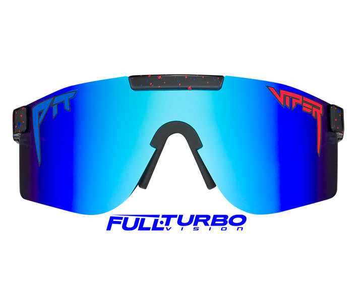 PIT VIPER THE ABSOLUTE LIBERTY DOUBLE WIDE POLARIZED SUNGLASSES