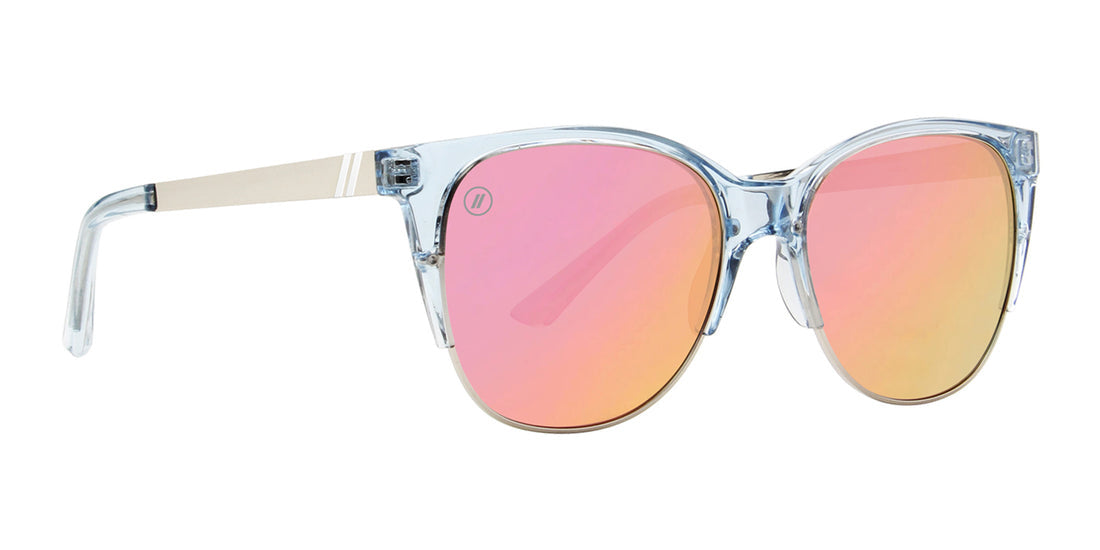 BLENDERS STARLET SUNGLASSES SKY MISTRESS w/ BLUE / PINK POLARIZED