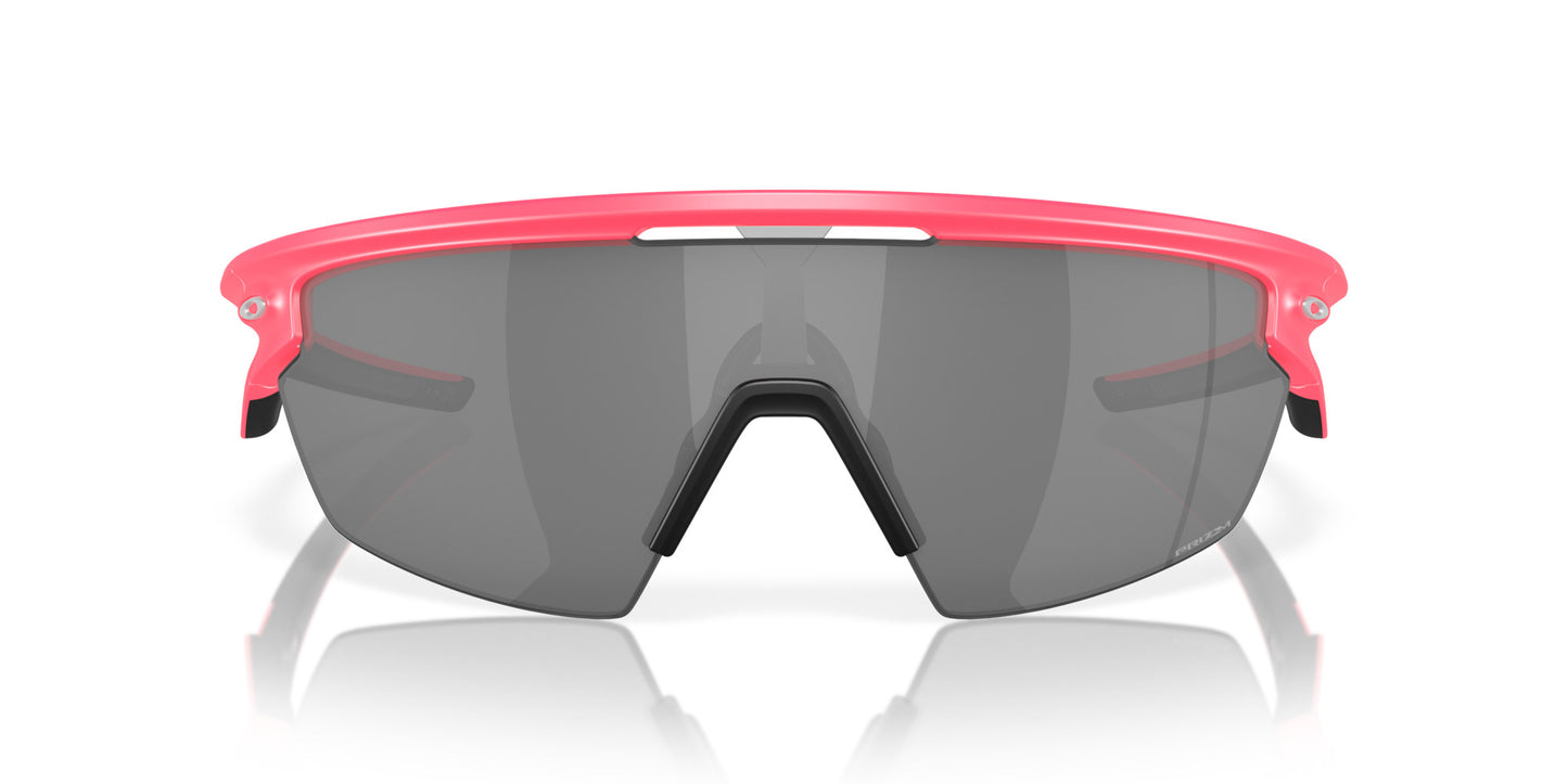 OAKLEY SPHAERA MATTE NEON PINK w/ PRIZM BLACK LENS