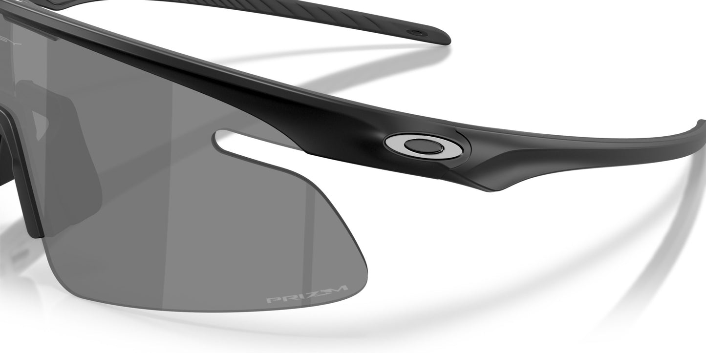 OAKLEY RSLV LITE MATTE BLACK SUNGLASSES w/ PRIZM BLACK