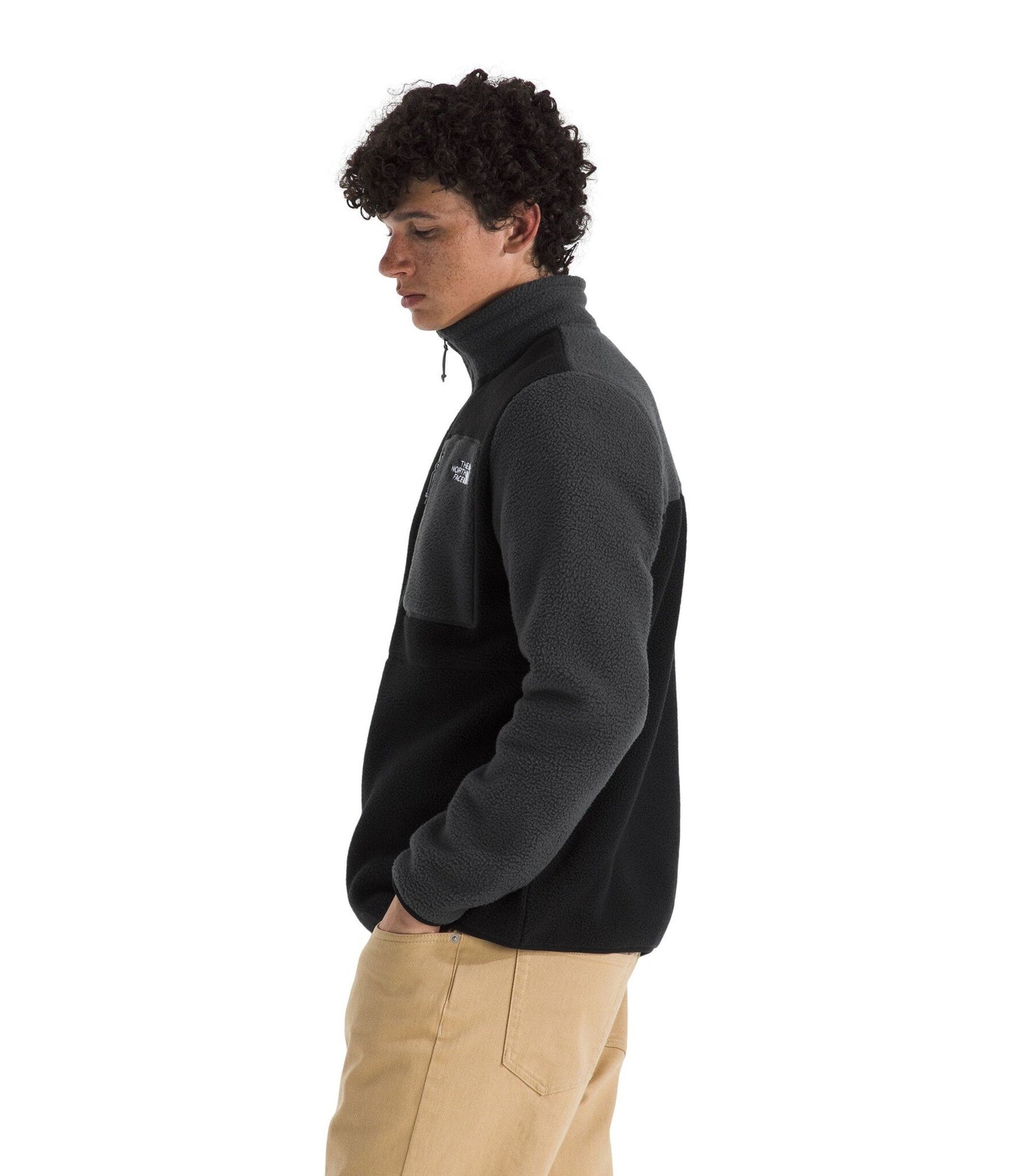 2026 TNF YUMIORI ¼ ZIP BLK/ASPHALT GRY/MNMT GRY