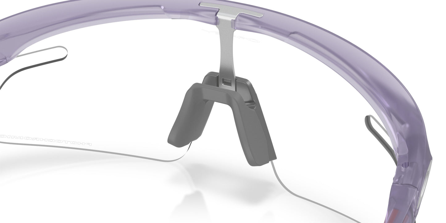 OAKLEY RSLV LITE MATTE TRANS LILAC SUNGLASSES w/ PHOTOCHROMIC