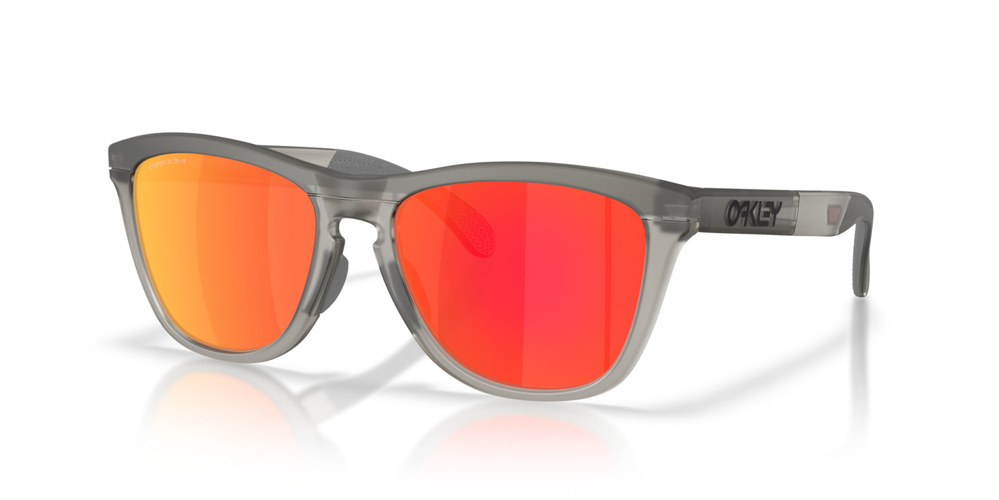 OAKLEY FROGSKINS RANGE XL GREY SMOKE SUNGLASSES w/ PRIZM RUBY