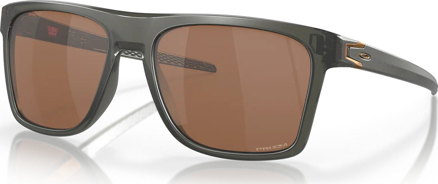 OAKLEY LEFFINGWELL MATTE OIVE INK SUNGLASSES w/ PRIZM BRONZE