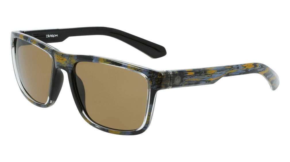 DRAGON REED ROB MACHADO RESIN SUNGLASSES w/ LL BROWN LENS
