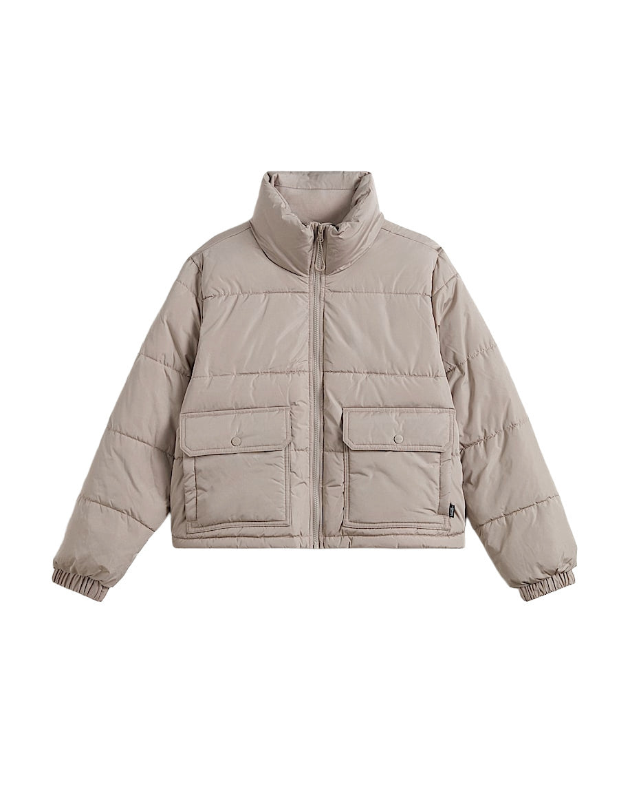 VANS WMNS MTE AUBREY PRIMALOFT PUFFER JACKET FA25 MUSHROOM