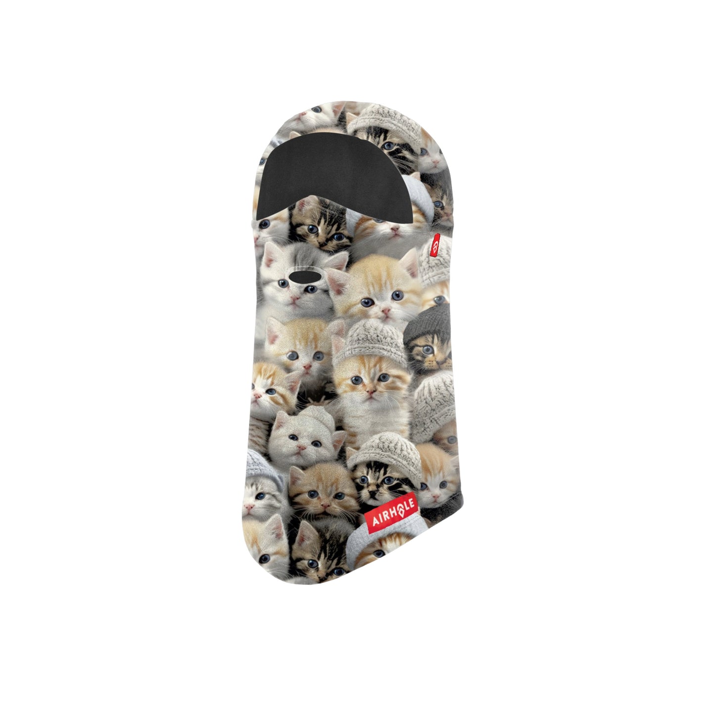 2026 AIRHOLE JUNIOR BALACLAVA HINGE MILK FLEECE KITTIES