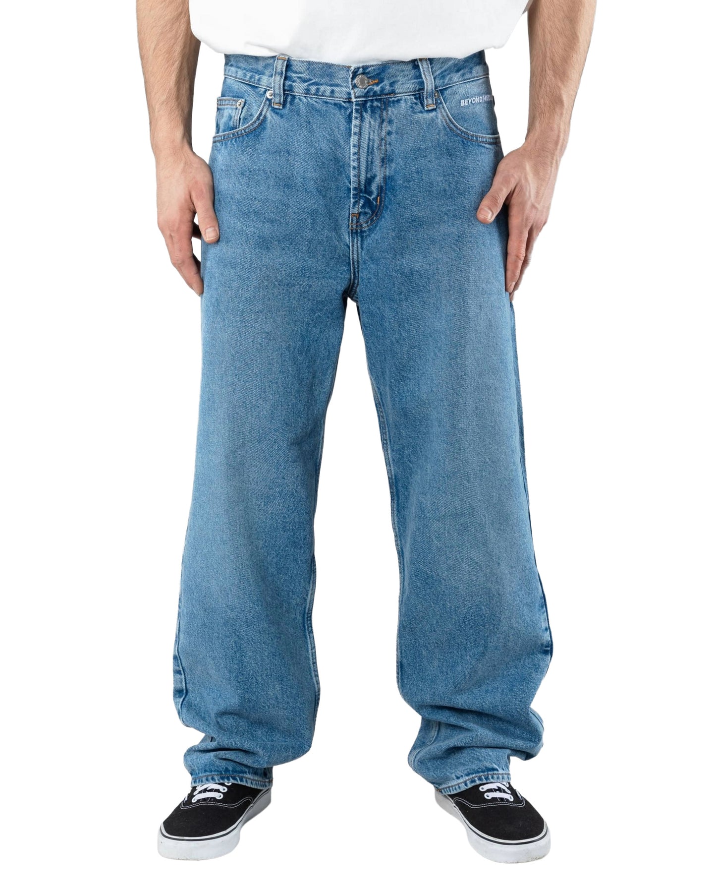 BEYOND MEDALS LOOSE JEANS FA25 BLUE