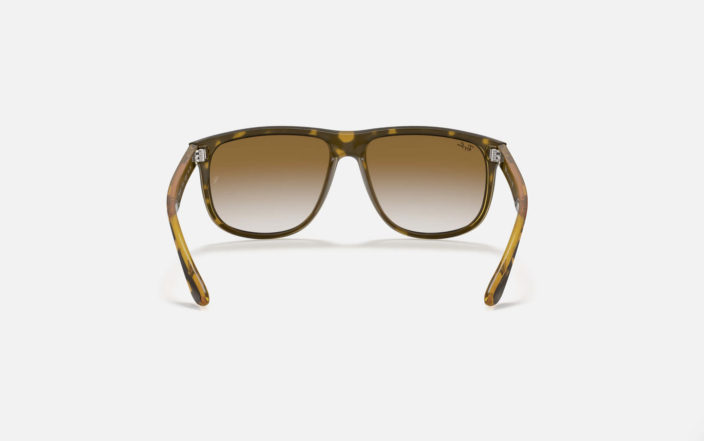 RAY-BAN BOYFRIEND SUNGLASSES LT HAVANA w/ BRWN