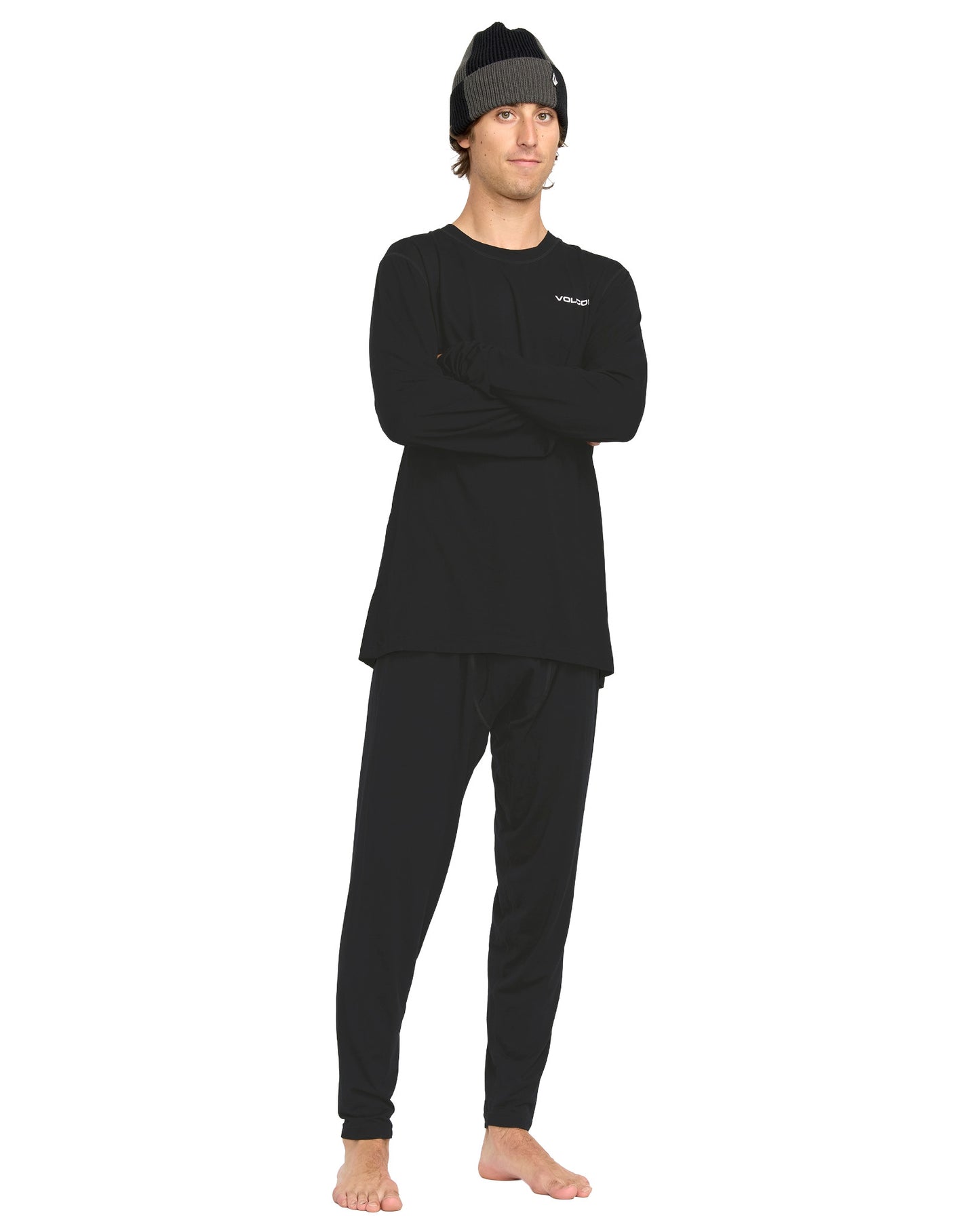 2026 VOLCOM MERINO BLEND PANT BLACK