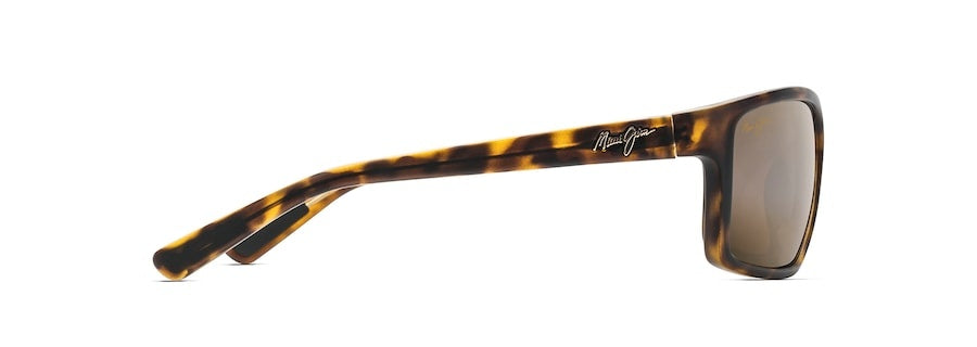 MAUI JIM BYRON BAY MATTE TORT SUNGLASSES w/ HCL BRNZ PLR LENS