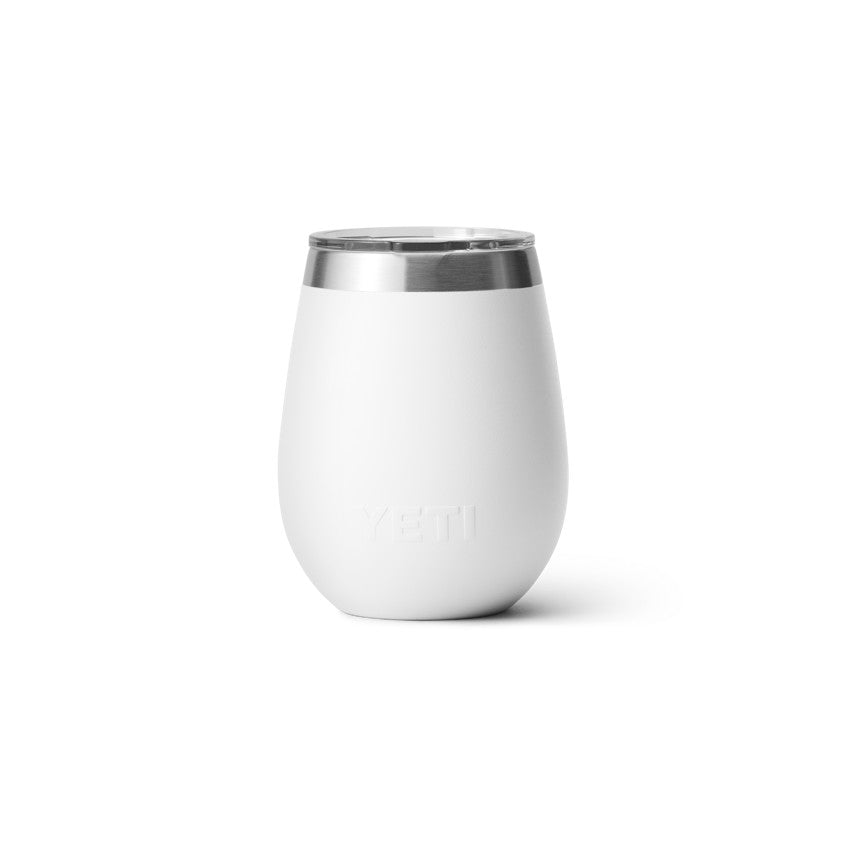 YETI RAMBLER 10oz WINE TUMBLER w/MAGSLIDER LID WHITE